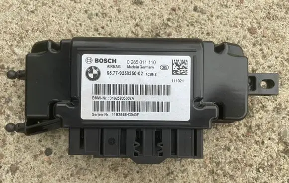 BMW 1 F20 F21 Airbag control unit/module 9258350