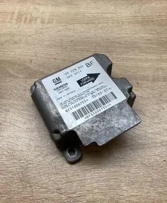 Opel Astra G Airbag control unit/module 09229302