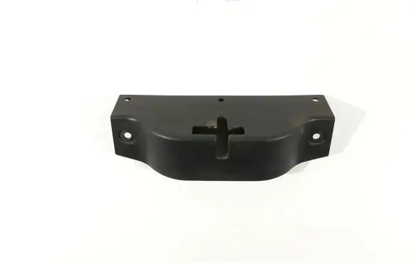 Engine bonnet/hood lock trim molding