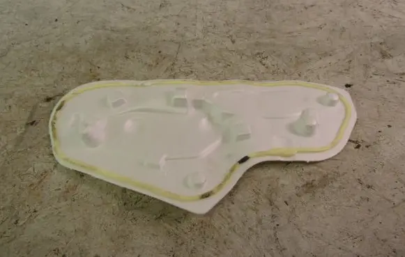 Opel Corsa F Rear door sound insulation 9823198280