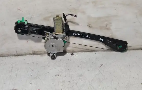Fiat Punto (188) Front door window regulator with motor 46536311