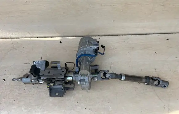 Steering wheel axle set