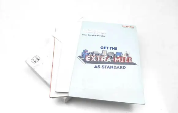 Honda Accord Owners service history hand book 