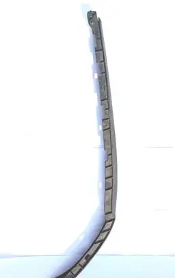 Opel Zafira B Front bumper lip 13247303