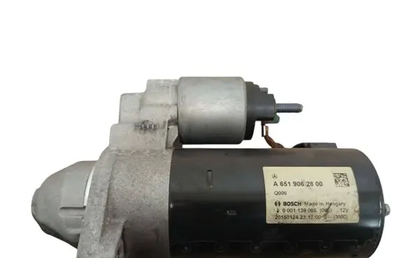 Mercedes-Benz E W212 Starter motor A6519062800 0001139065 20150124