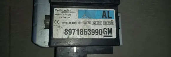 Opel Frontera B Central body control module 9871863990