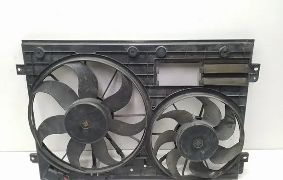 Volkswagen Tiguan Radiator cooling fan shroud 1K0121207BC