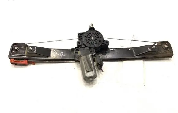 Front door window regulator with motor
