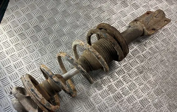 Peugeot Boxer Front shock absorber with coil spring