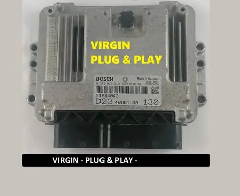 Fiat Ducato Engine control unit/module ECU 51844043 0281014210 42U61L08