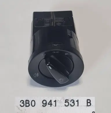 Skoda Fabia Mk2 (5J) Light switch 3B0941531B