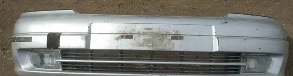 Opel Astra G Front bumper pilkas