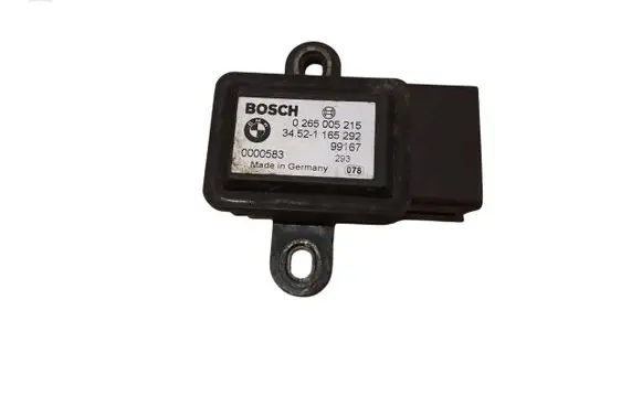 BMW 5 E39 ESP acceleration yaw rate sensor 1165292 0265005215