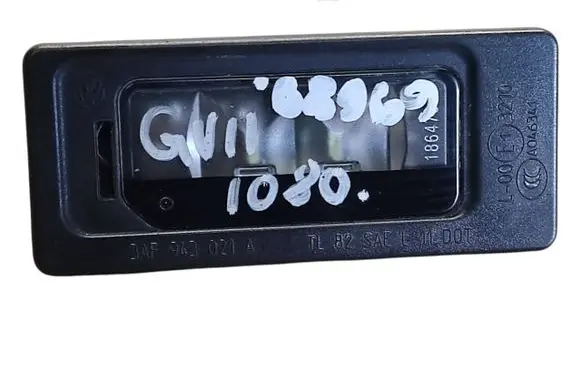 Volkswagen Golf VII Number plate light 3AF943021A
