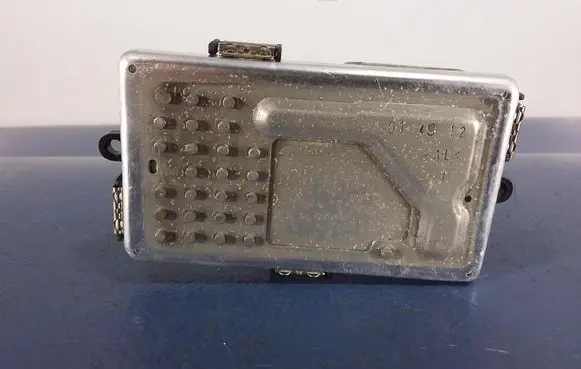 Porsche Panamera (970) Heater blower motor/fan resistor 97062442302