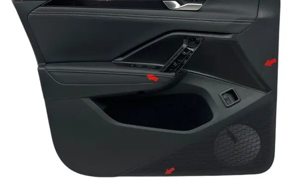 Volkswagen Tayron II Front door card panel trim 57L867011