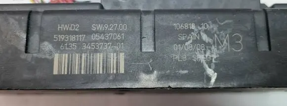 Mini One - Cooper Coupe R56 Fuse module 3453737 6135345373701 35345373701