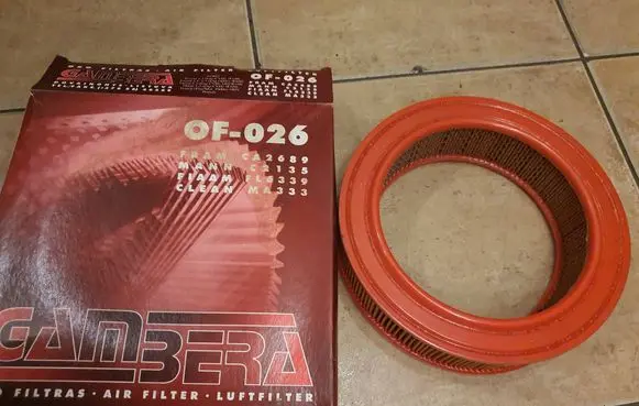 Ford Fiesta Air filter CA2689 C2135 FL6339