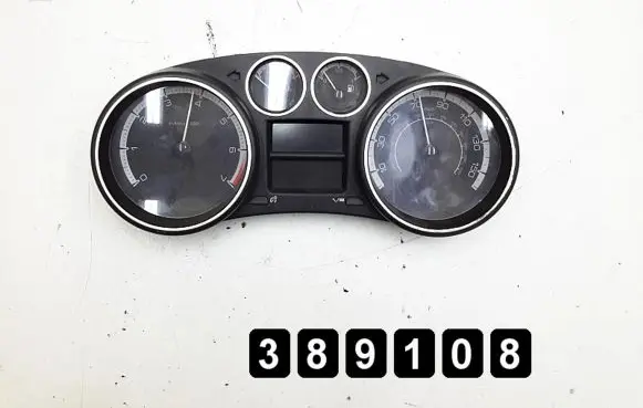 Peugeot 308 Speedometer (instrument cluster) 9665107780