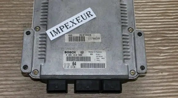 Citroen C5 Engine control unit/module 9642823280 0281010589 111700399