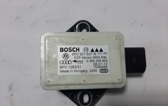 Audi A5 8T 8F ESP acceleration yaw rate sensor 8R0907637B