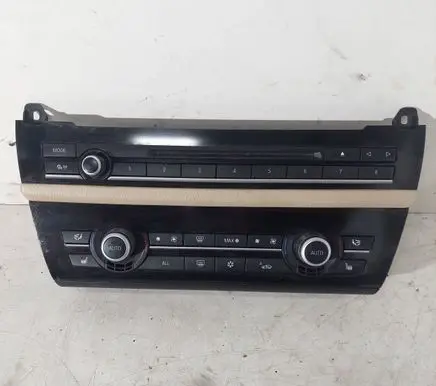 BMW 5 F10 F11 Climate control unit 924123801