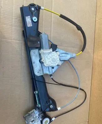 Front door window regulator with motor