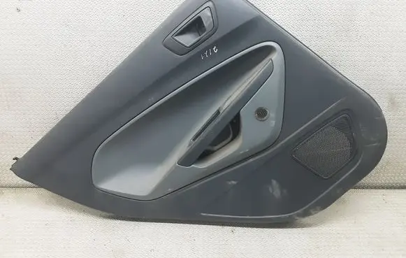 Rear door card panel trim