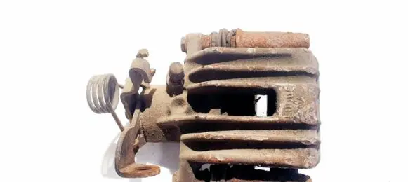 Rear brake caliper
