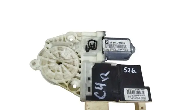 Citroen C4 I Front door window regulator motor 9681574880