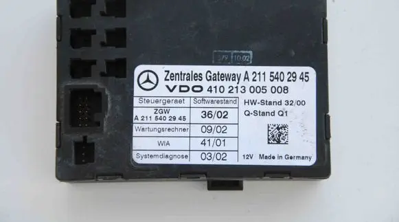 Mercedes-Benz E W211 Other devices A2115402945