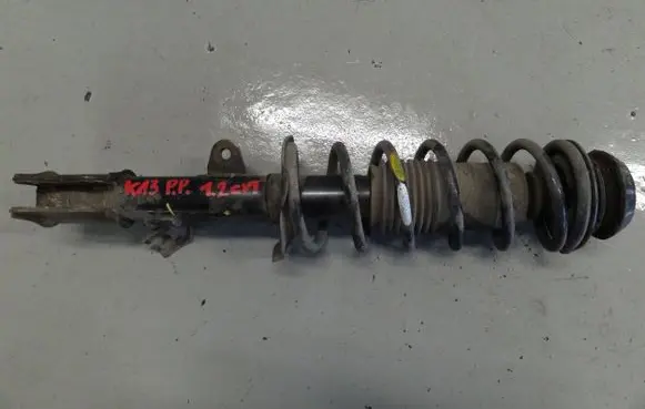 Nissan Micra Front shock absorber with coil spring