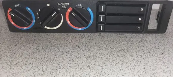 BMW 5 E34 Climate control unit 1384295 1391378 1391379