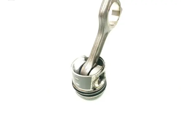 Piston with connecting rod