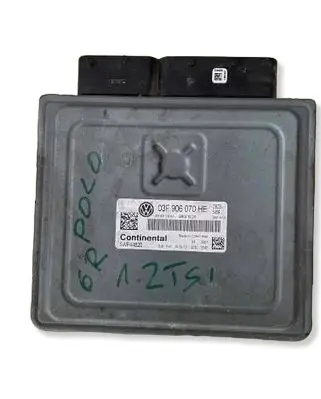 Volkswagen Polo V 6R Engine control unit/module 03F906070HE 06F907303AJ 5WP44820