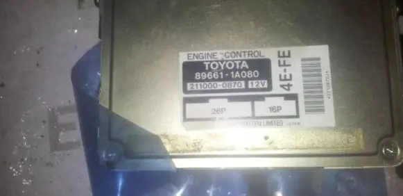Toyota Corolla E100 Engine control unit/module 896611A080 2110000870