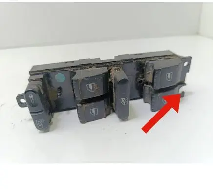 Volkswagen Sharan Electric window control switch 7M3959857D
