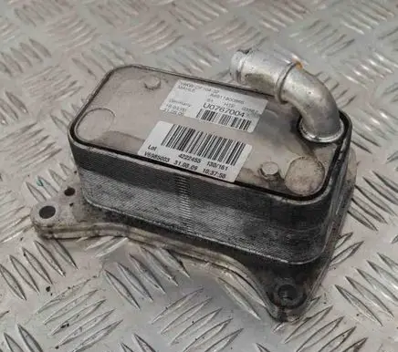 Engine oil radiator