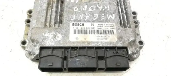 Renault Scenic II - Grand scenic II Engine control unit/module 8200527756 8200527725 0281012589