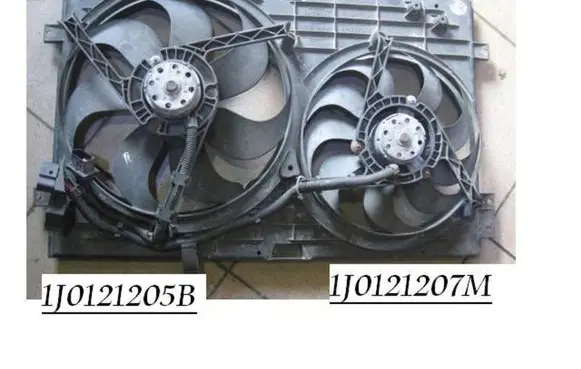 Electric radiator cooling fan