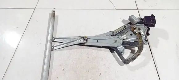Sliding door window regulator with motor