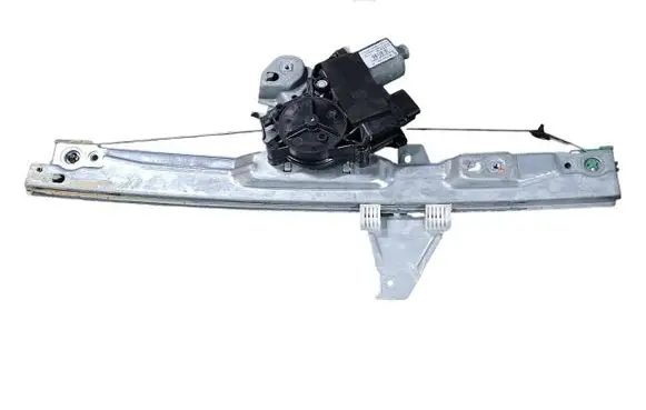 Front door window regulator with motor