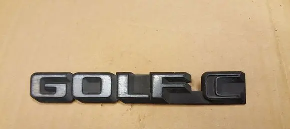 Volkswagen Golf II Rear loading door model letters 191853687