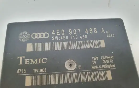 Audi A8 S8 D3 4E Other control units/modules 4E0907468A 4E0907468