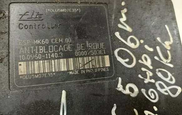 Citroen C5 ABS Pump 9657061080 10020601904 10096011403