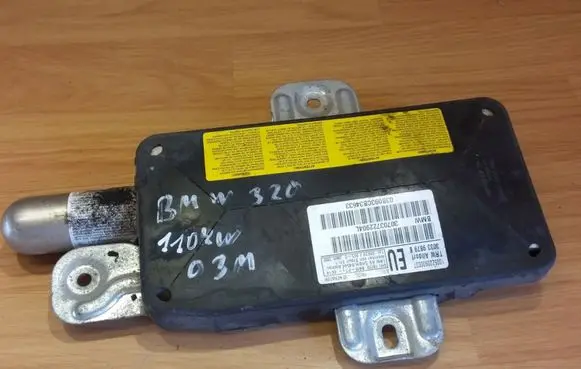 Front door airbag