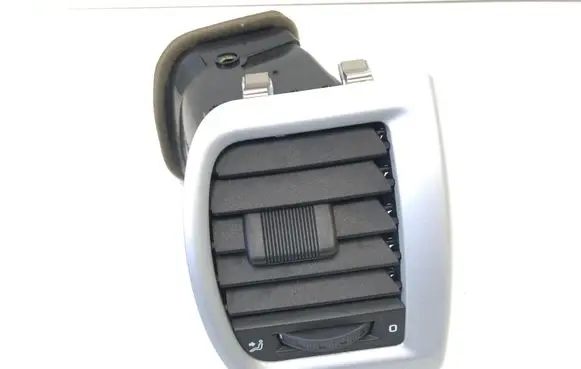 Dashboard side air vent grill/cover trim