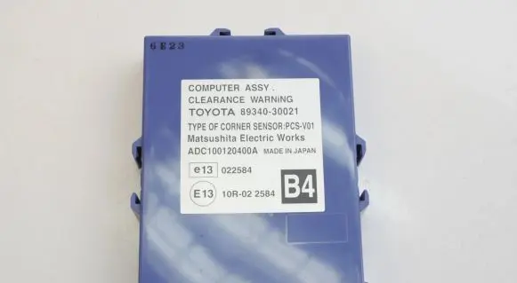 Lexus GS 300 350 430 450H Parking PDC control unit/module 8934030021