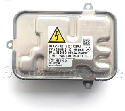 Mercedes-Benz S W221 Headlight ballast module Xenon A2169001500 A2169009100 A2169009000