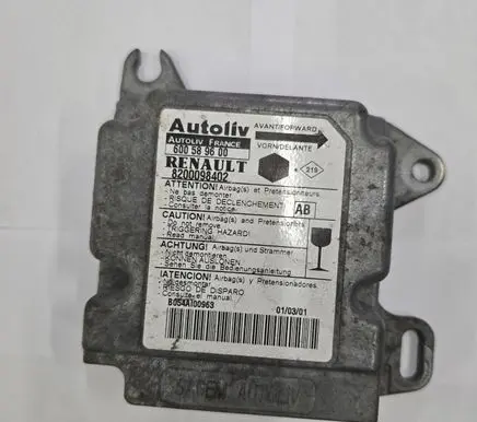Renault Kangoo I Airbag control unit/module 8200098402 600589600 6054A100963